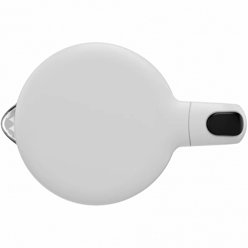 AENO Wasserkocher EK6: 1850-2200W, 2L, Strix, quadratische Form, transparenter Deckel, hochbeständiges Glas, LED-Beleuchtung, automatische Abschaltung, Trockengehschutz