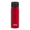 Thermoflasche NOVEEN TB825 400 ml – isolierter Edelstahl-Trinkbehälter, rot