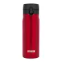 Thermoflasche NOVEEN TB825 400 ml – isolierter Edelstahl-Trinkbehälter, rot