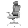Gaming-Stuhl huzaro Combat 2.7 — ergonomischer Stoff-Gaming-Sessel, grau, Mesh-Rückenlehne, höhenverstellbar, Neigemechanismus, 120 kg max.