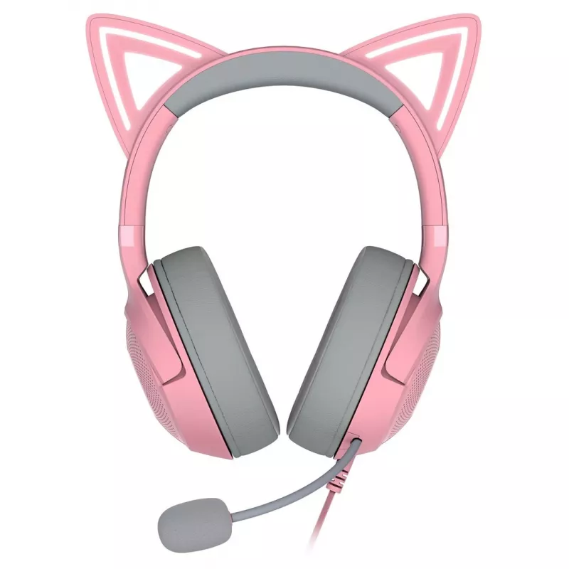 Kabelgebundenes Over-Ear-Headset Razer RZ04-04730200-R3M1 — ohrumschließend, 1,3 m Kabel, 353 g, rosa