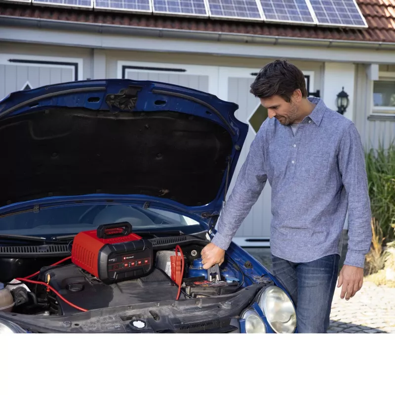 Batterieladegerät Einhell CE-BC 15 M 12 V Schwarz Rot
