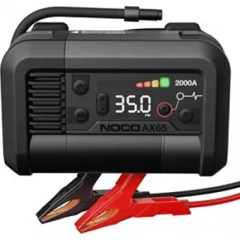 Starthilfe und Luftkompressor NOCO AX65 — 12V, 5250A Boost, integrierte Luftpumpe