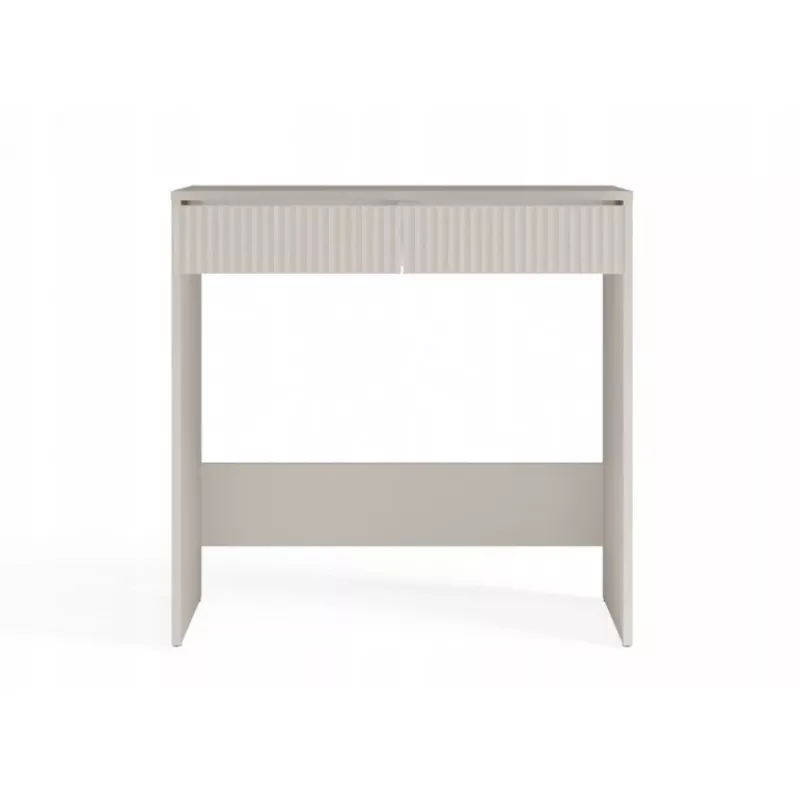 Desk top e shop MARINA 2S schlank KASZMIR — kompakter Schreibtisch mit 2 Schubladen, schmales Profil