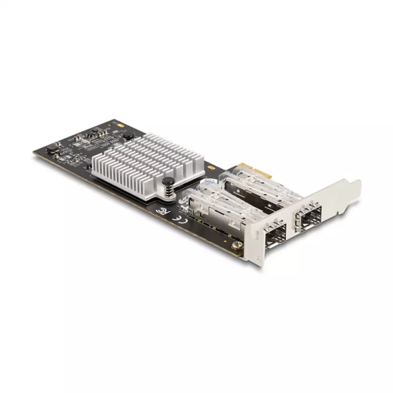 DeLOCK 88336 PCI Express x1 Netzwerkkarte, 2 x SFP Gigabit LAN