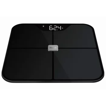 Körperfettwaage iHEALTH Nexus Pro HS2SPRO — kabellos, max. Gewicht 181 kg, BMI-Messung, schwarz