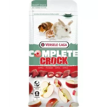 Snack für Kaninchen Versele-Laga Crock Apple Snack 50 g — Snack mit Vitaminen, Vitamin D3