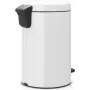Brabantia Pedal Bin Newicon 12,0 L weiß