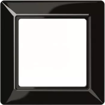 Jung Rahmen 1-fach schwarz horizontal/vertikal AS 581 SW (AS581SW)