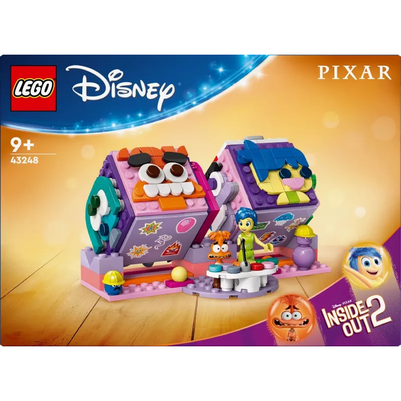 Bauspielzeug LEGO Disney Pixar Alles steht Kopf 2 Gefühlswürfel Set 43248