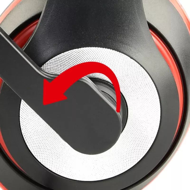 Kabelgebundenes Gaming-Headset GEMBIRD MHS-03-BKRD — binaural, ohrumschließend, 3,5 mm, 1,8 m Kabel, rot/schwarz