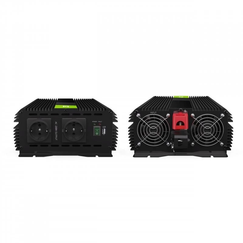 Power inverter Grün Cell INVGC12 Auto 3000 W Schwarz