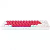 GAMIAC TKL69G SF Gaming Tastatur, Kailh Blau - weiß/rot