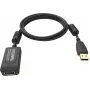 USB-Kabel USB 2.0 Vision TC 5MUSBEXT+/BL Schwarz 5 m