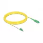 DeLOCK InfiniBand/Glasfaserkabel 10 m LC SC Gelb 83876