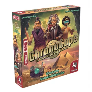 ChronoCops - Einsteins Relativity Crisis, Brettspiel