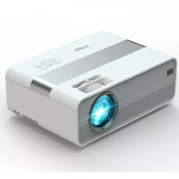 Technaxx TX-127 Standard Throw Projektor 2000 ANSI Lumen LCD 1080p (1920x1080) Silber Weiß