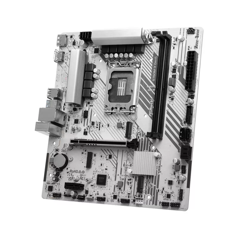 Mainboard ASROCK B760M-X GEN5 mATX für LGA1700, 2× DDR5, DisplayPort & HDMI