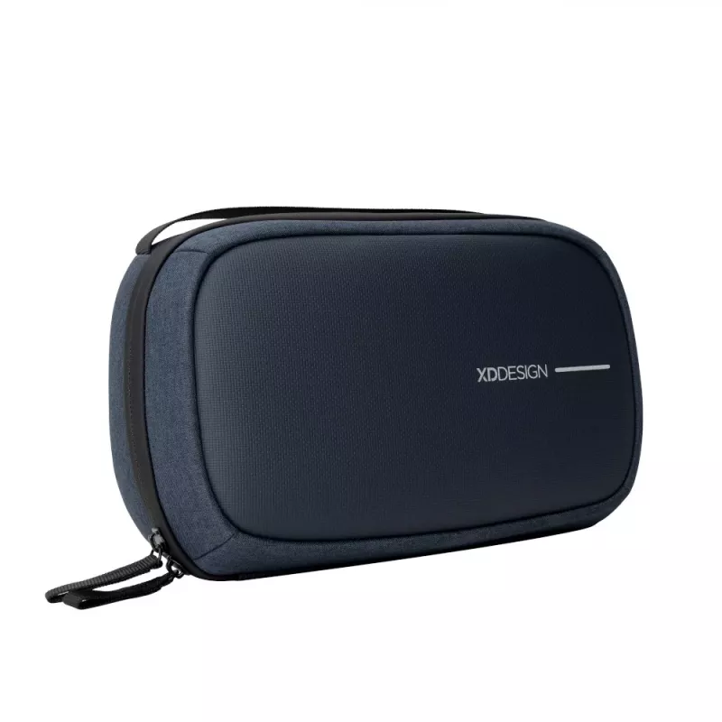 Kulturbeutel XDDESIGN First-Class All-in-One Travel Organiser P706.3425, Granatrot, Reißverschluss, 380 g, 17×27,5 cm Außenkarton