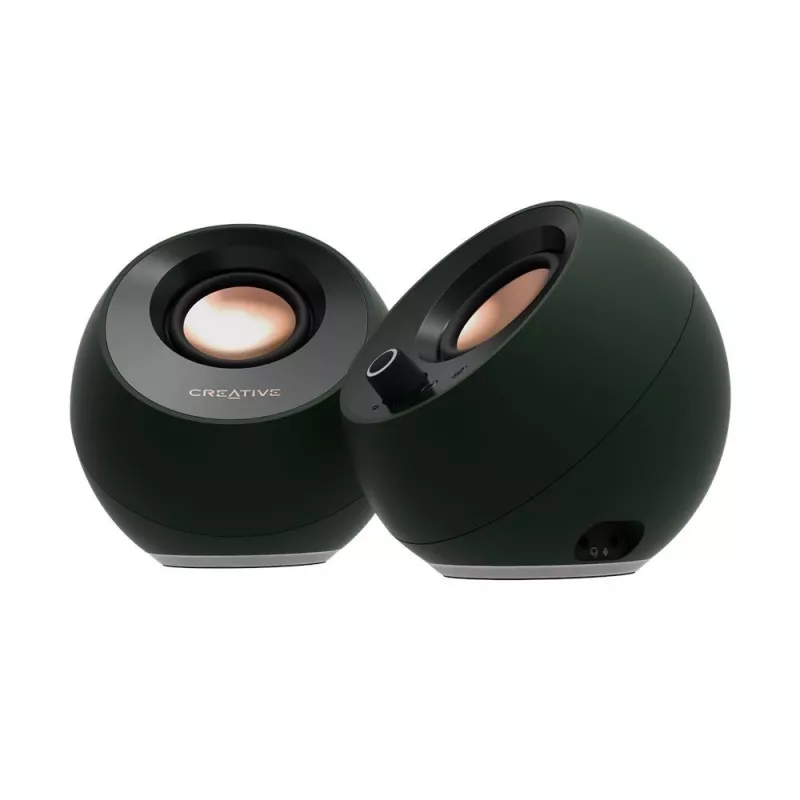 Creative Labs Creative Pebble Pro - Lautsprecher - für PC - 2.0-Kanal - kabellos - Bluetooth - USB - 30 Watt (Gesamt) (51MF1710AA000)