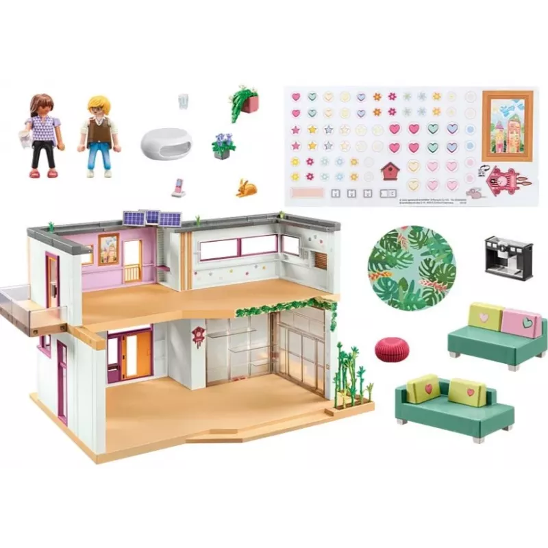 Figurenset My Life 71607 Wohnhaus mit Wintergarten