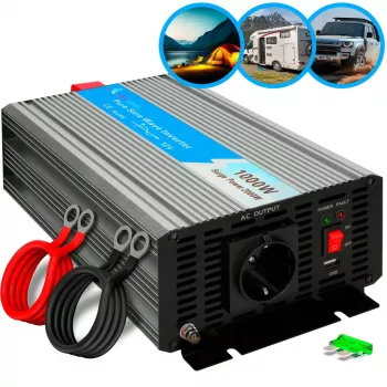 Spannungswandler Extralink OPIP-1000W 12V 230V 1000W reine Sinuswelle