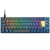 Ducky One 3 SF DayBreak Tastatur Gaming USB Deutsch Schwarz Blau