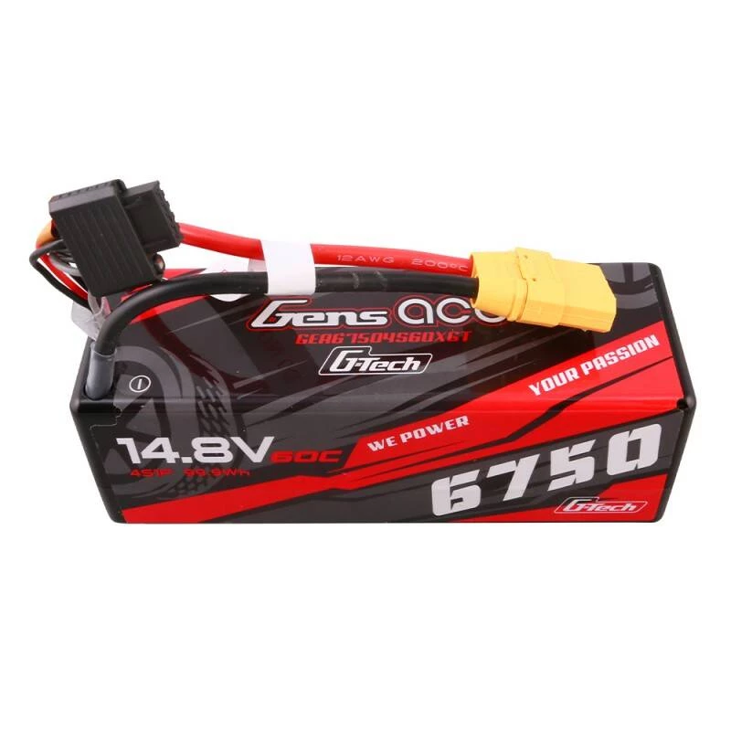 Gens ace G-Tech 6750mAh 14.8V 60C 4S1P 14# XT90 Akku