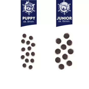 Trockenfutter für Welpen BALTICA EXCELLENT Puppy Salmon Hypoallergenic XS/S 1 kg, 30 % Protein, 16 % Fett