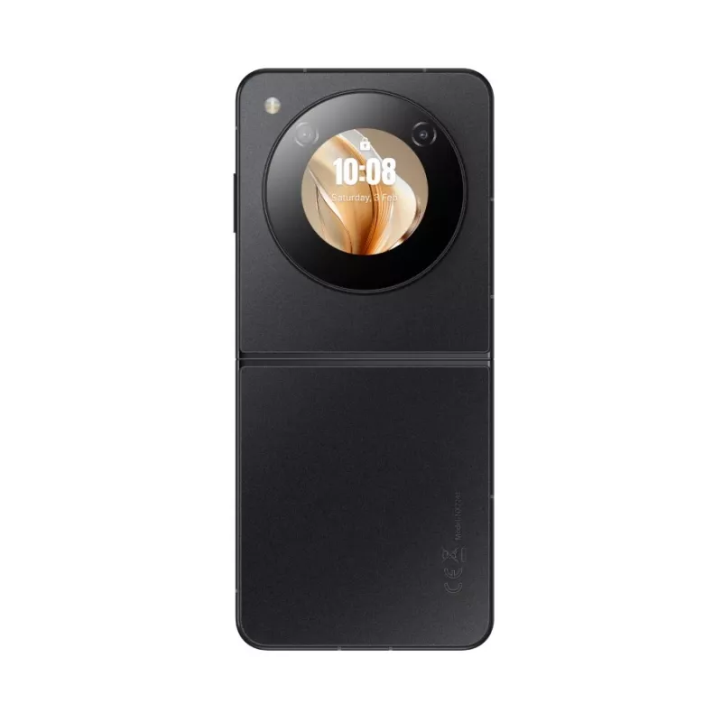 Smartphone NUBIA Flip Bundle (Gold) mit Hülle, Kopfhörern und Kühler