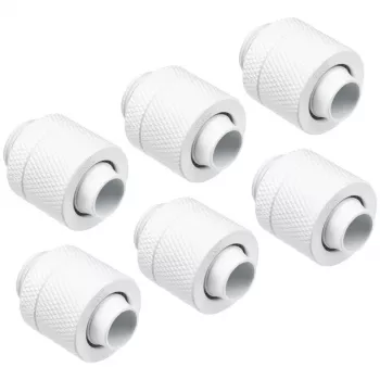 Fitting Alphacool 17624 Messing Weiß 27 mm Höhe 2 cm Durchmesser