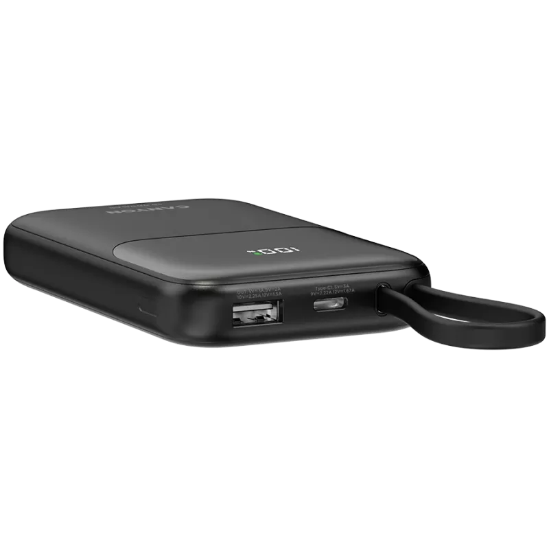 OnPower 101 mit integriertem Kabel 10000 mAh PD22.5W Schwarz