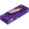 LORGAR KBP70MW, Kabellose 65% Mechanische Gaming-Tastatur Pro, Schwarz/Rot, EN-Layout