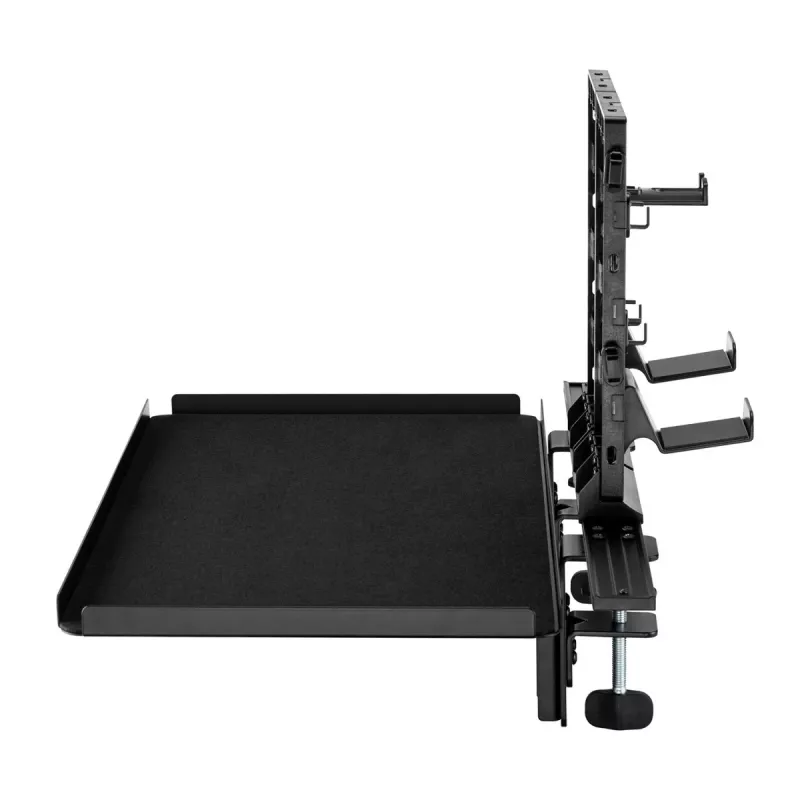 Schreibtisch-Erweiterungsregal NanoRS RS174 — kompaktes Monitor-/Kleinteileregal, Tragfähigkeit 20 kg