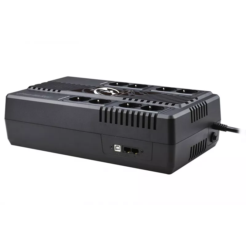 PowerWalker VI 800 MS FR USV (Unterbrechungsfreie Stromversorgung) Line-Interactive 0,8 kVA 480 W 8 AC-Steckdosen