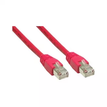 Netzwerkkabel Alcasa Cat. 6 S/FTP 5m Rot