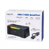 LogiLink HDD Dockingstation LogiLink Quickport USB 3.2 1-Port für 2,5/3,5 SATA (QP0035)