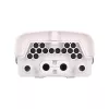 Extralink Glasfaser-Abschlussbox Mona 16 Fasern Weiß Kunststoff PVC