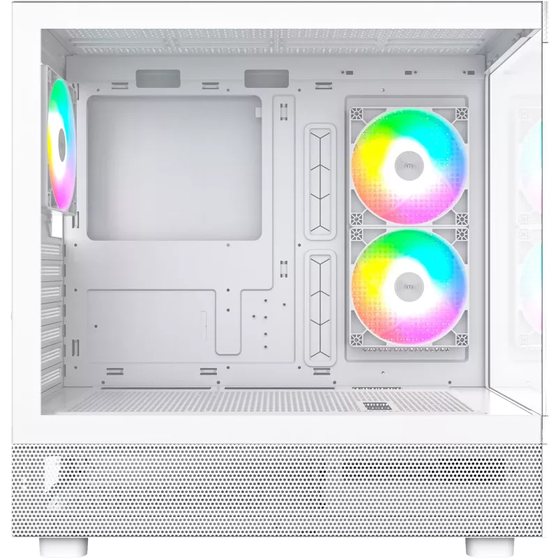 Montech XR Midi-Tower, Tempered Glass – weiß