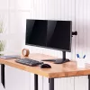Monitorhalterung LOGILINK BP0099 für 2 Bildschirme, bis zu 81,3 cm (32 Zoll), VESA 75x75–100x100, max. 8 kg, schwarz
