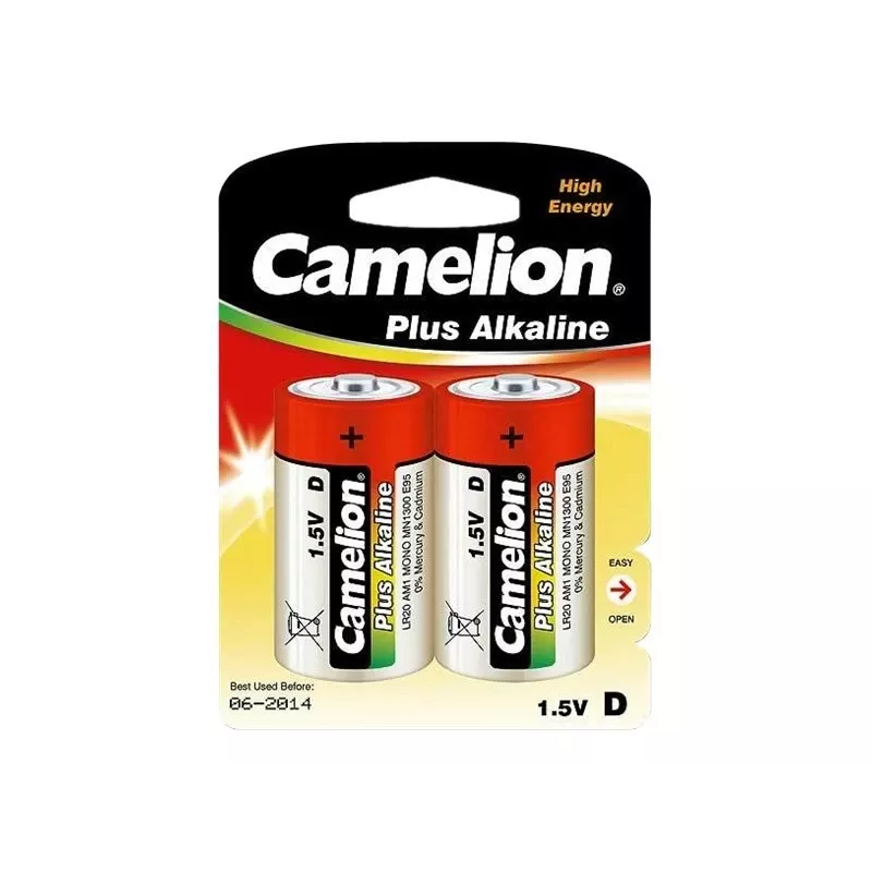 Camelion | D/LR20 | Plus Alkaline | 2 Stk.