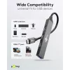 Goobay Slim 4-Port USB-Hub, USB-C™ auf USB-A, USB 3.2 (74457)