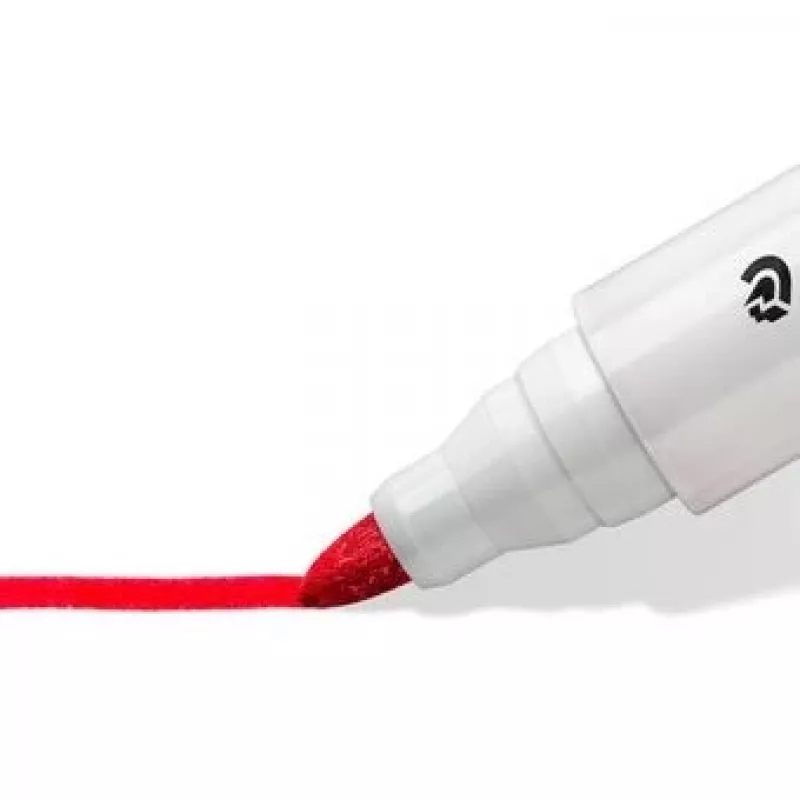 Marker Staedtler 351 B Meißelspitze Schwarz Blau Grün Rot
