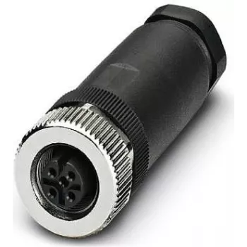 Phoenix Contact 1696439 Kabelverbinder M12 Schwarz - Edelstahl (1696439)