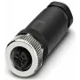 Phoenix Contact 1696439 Kabelverbinder M12 Schwarz - Edelstahl (1696439)