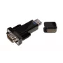 Microconnect USBADB9M Kabel Gender Changer USB 2.0 Seriell Schwarz