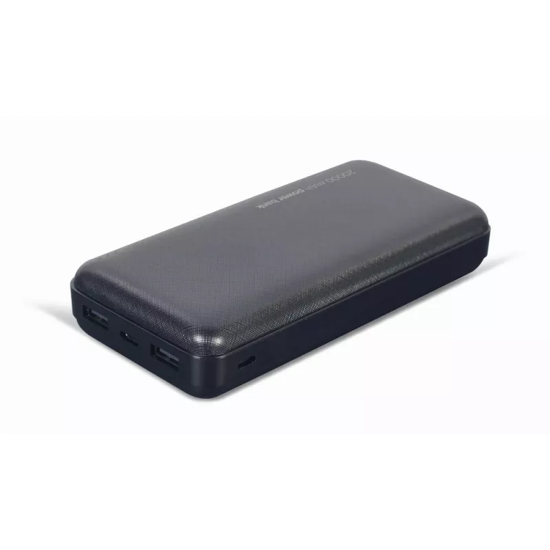 Gembird PB20-02 Powerbank Lithium-Polymer (LiPo) 20000 mAh Schwarz