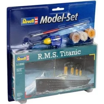 Passagierschiffmodell REVELL R.M.S. Titanic Bausatz, Maßstab 1:1200, Länge 223 mm