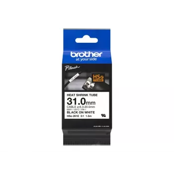 Druckerband Brother HSe-261E Schwarz 3,1 cm x 1,5 m