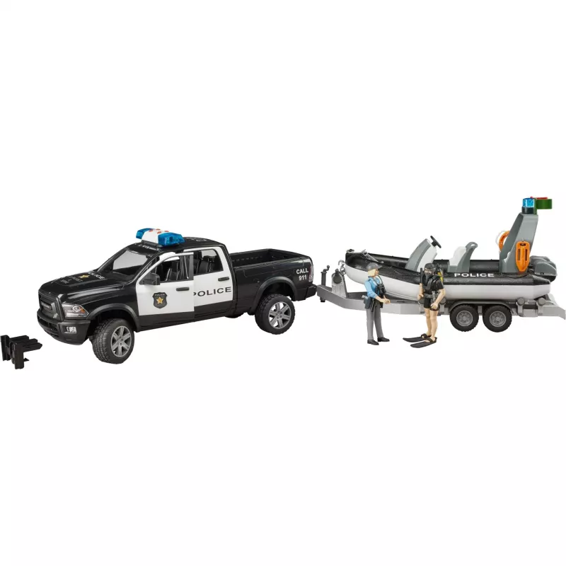 Dodge RAM 2500 Police Pickup mit Boot